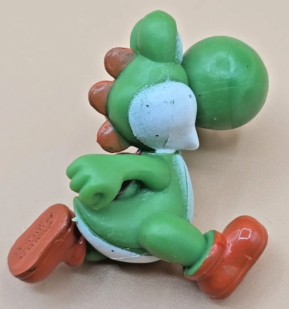 Nintendo Super Mario Bros Yoshi Running Action Figure (2008)